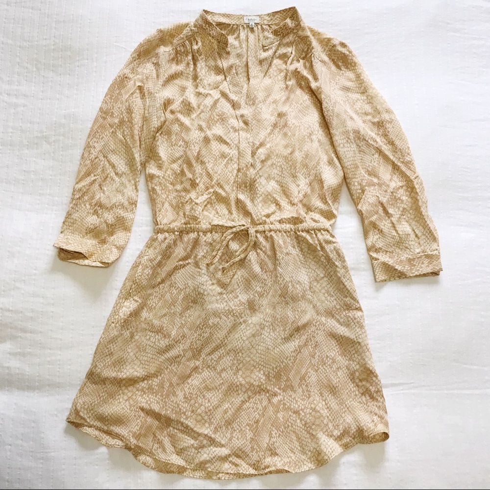 Aritzia | T Babaton Silk Snakeskin Bennett Dress